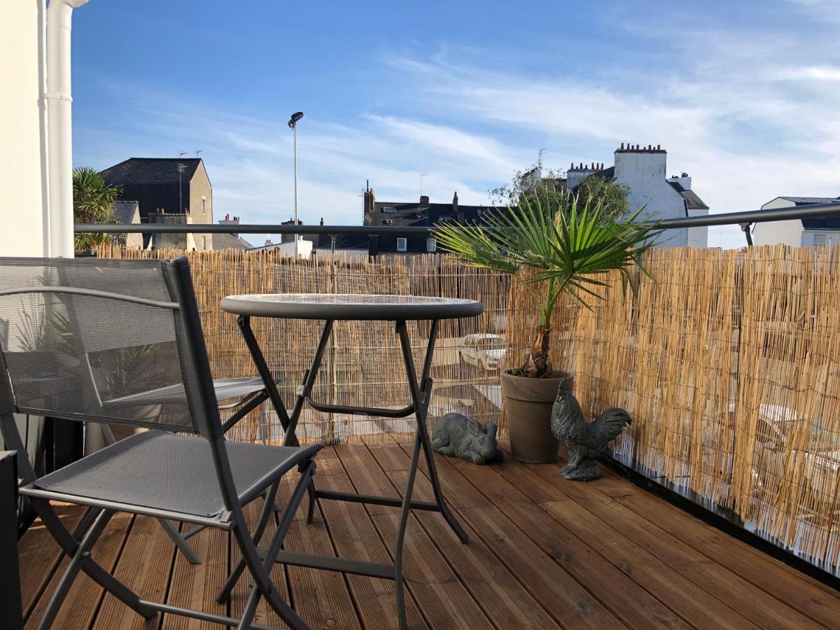Appartement Centre-Ville Avec Terrasse Rustique Vannes Exterior foto